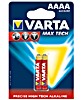 Батарейка AAAA Varta Max Tech MX2500/E96/LR8D425/LR61/25A/625/MN2500 (2 шт/упаковка)